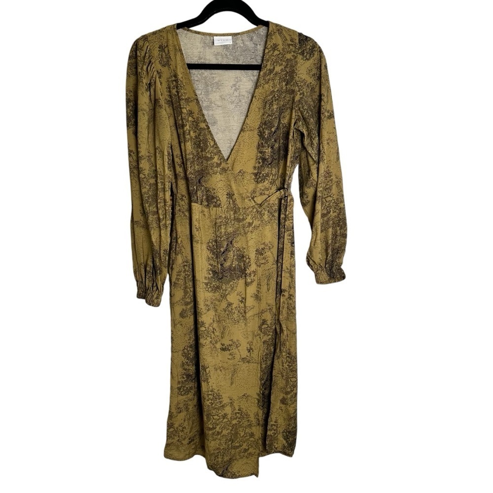 Vila Viomia Women’s S 34 (EUR) Long Sleeve Wrap Dress
